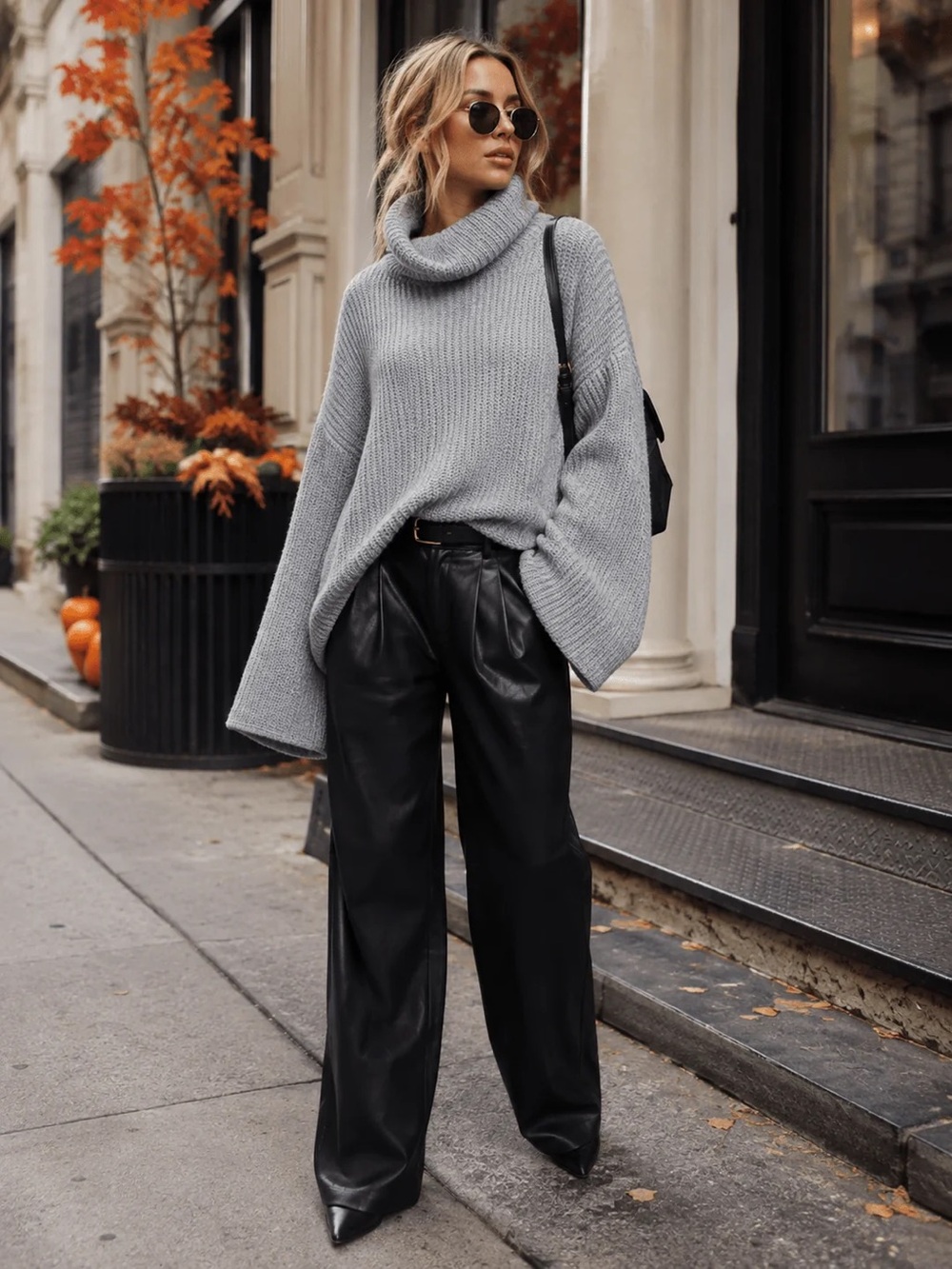 GILLI | Silver Lining Bell Sleeve Knit